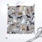 Dogs Watercolor Pets Animals Playroom Nursery Gray Custom Printed Fabric by Spoonflower Various Fabrics by the Yard or Fat Quarter